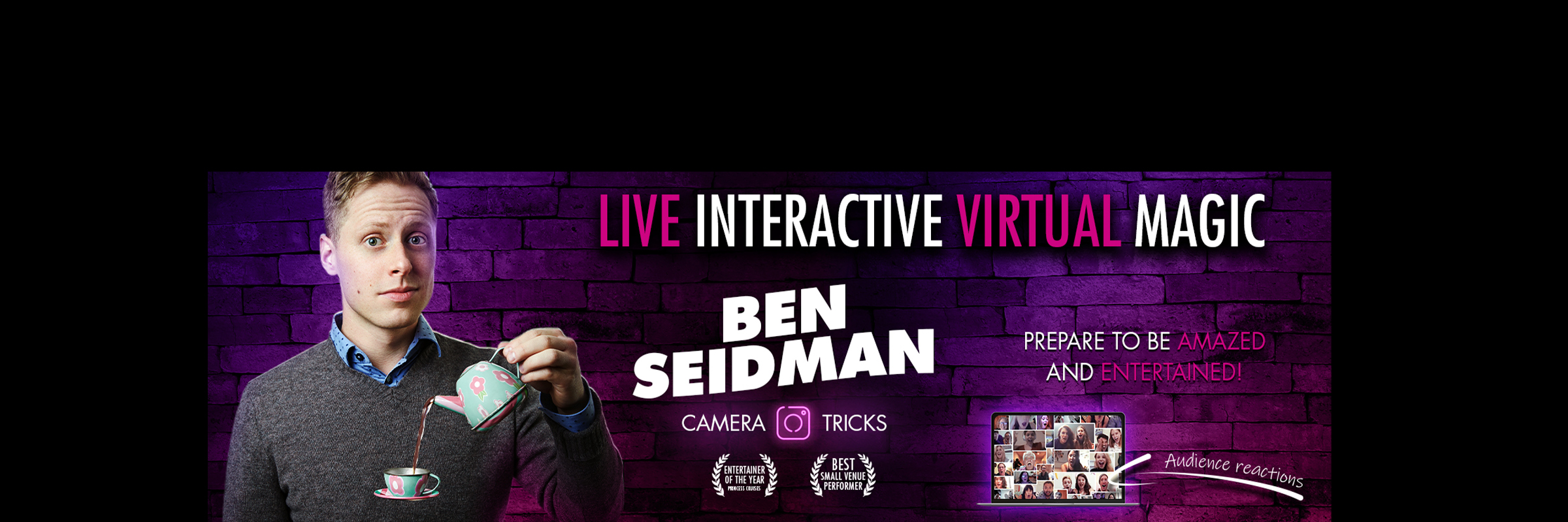 BEN SEIDMAN: Camera Tricks (Virtual Event)